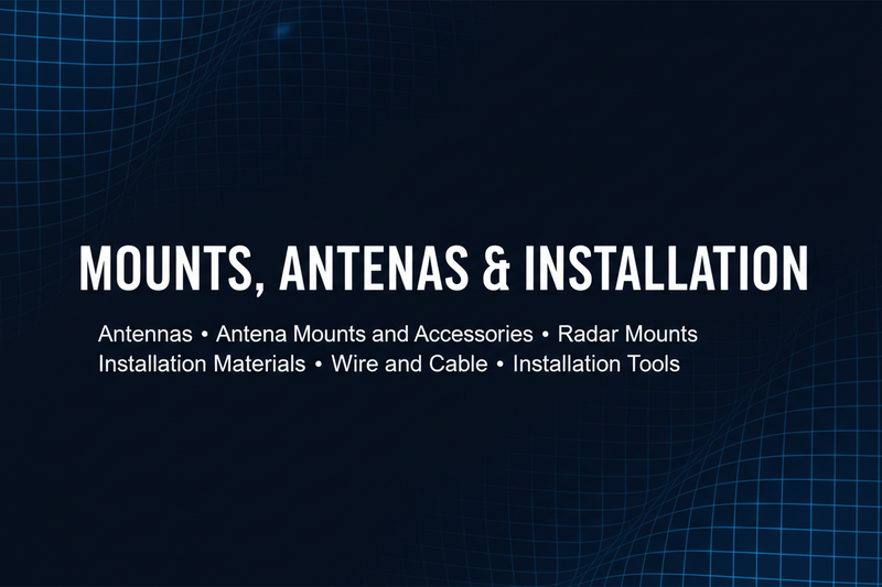 Mounts, Antennas, and Installation Accessories