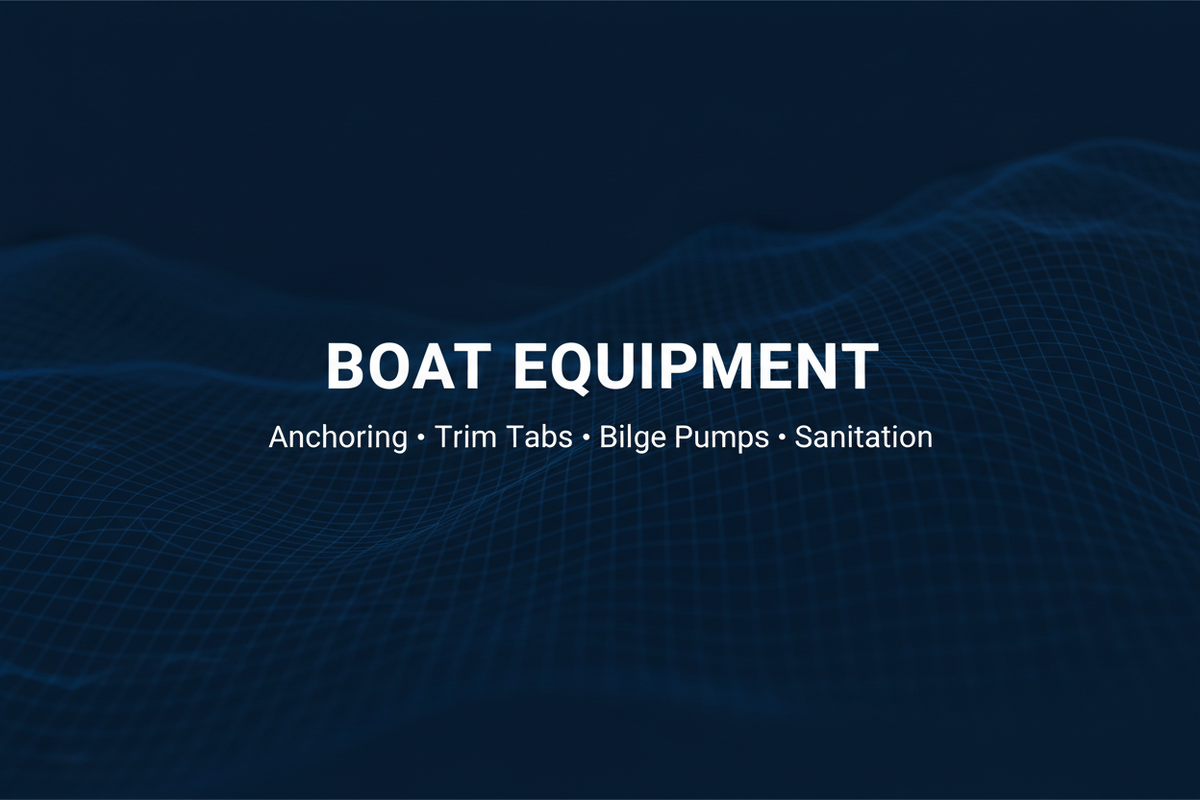 Marine Boat Equipment - Anchoring, Trolling Motors, Bilge Pumps & More ...
