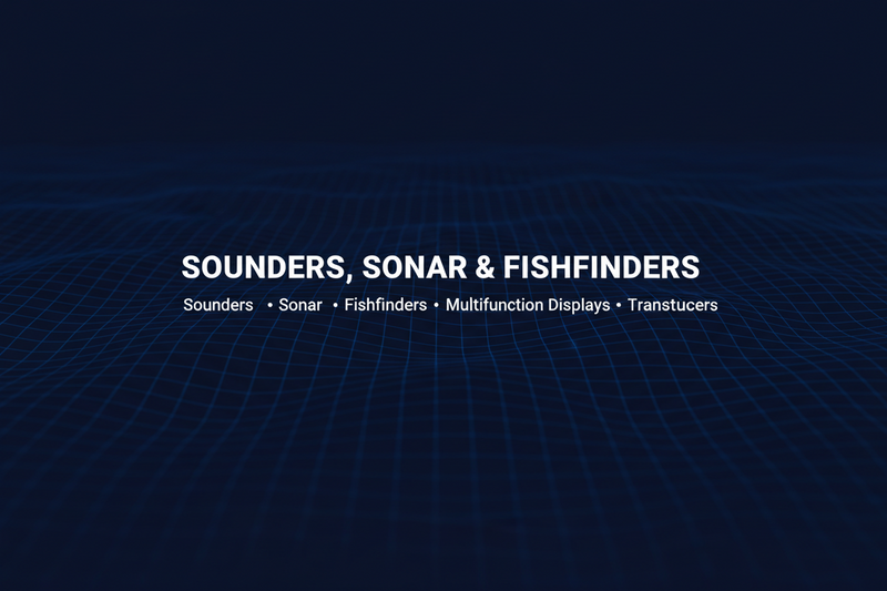 Sounders, Sonar, and Fishfinders