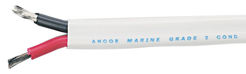 Ancor 16/2 250ft Spool Tinned Copper Duplex Black/Red