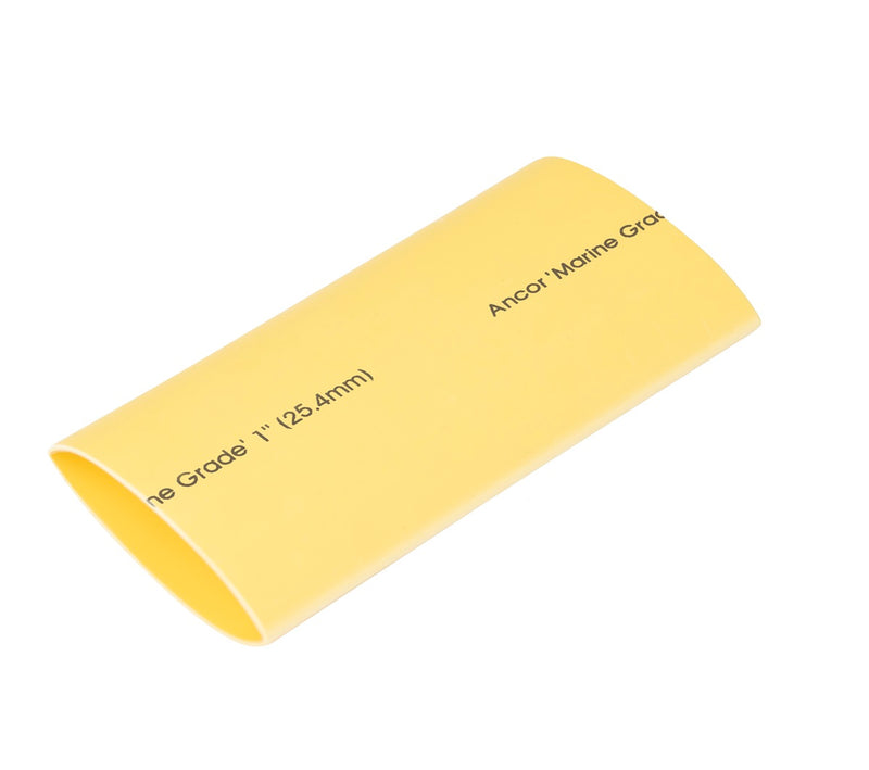 Ancor 1in x 48in Yellow Heat Shrink Tubing