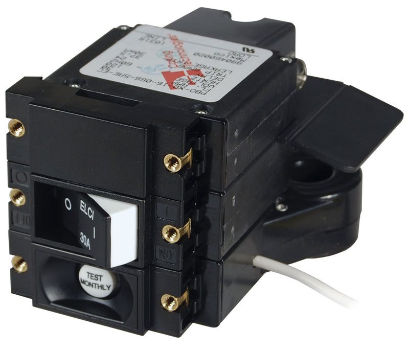Blue Sea A-Series ELCI 30A 120v AC Double Pole Main Circuit Breaker 3102100-BSS