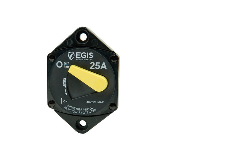 EGIS 87-Series 25 Amp Circuit Breaker Panel Mount
