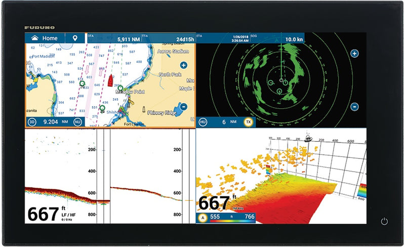 Furuno TZT-19F 19in TZtouch3 Multifunction Display