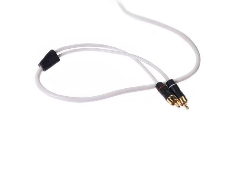 Fusion MS-RCA12 12ft 2-Way Twisted Shielded RCA Cable