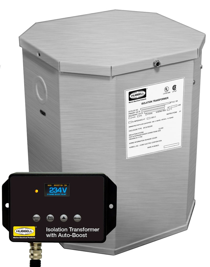 Hubbell HBL100AITSSB 25kVA 60H Isolation Transformer W/Boost