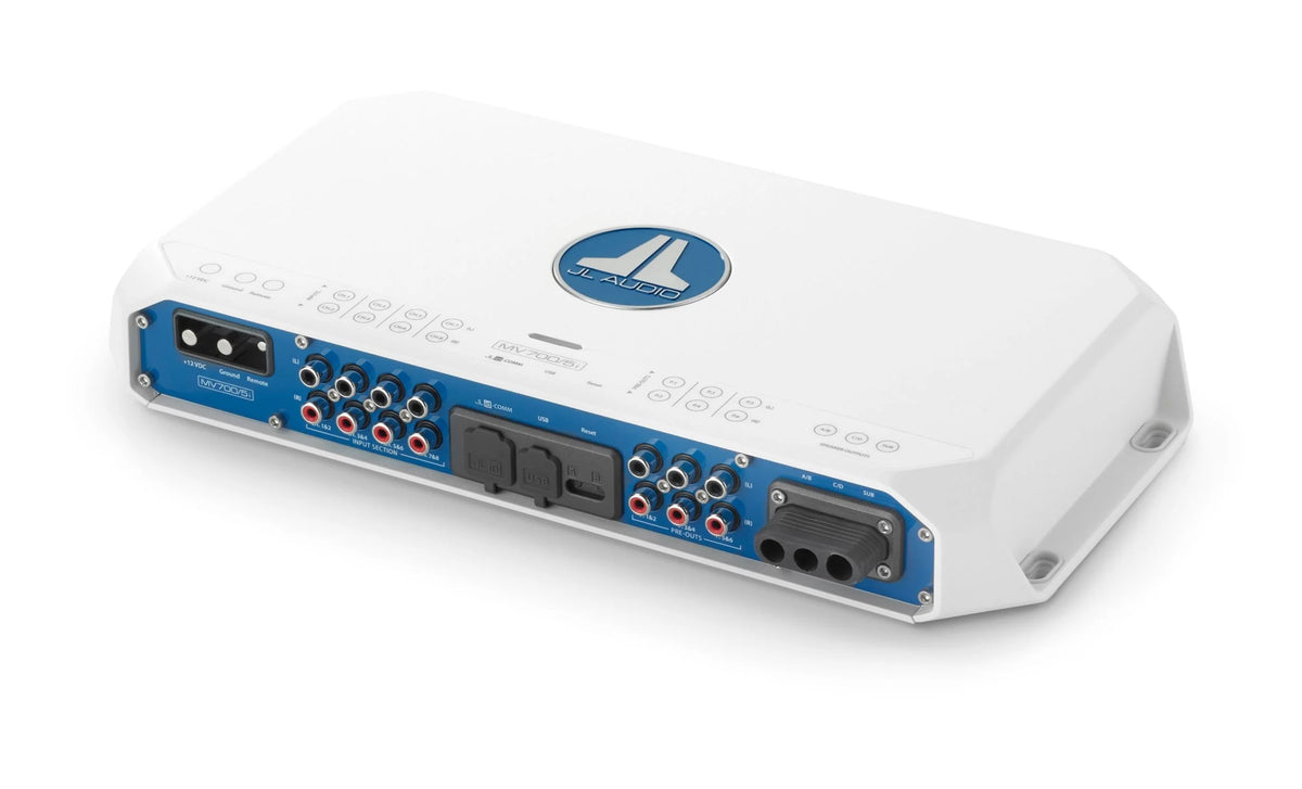JL Audio MVi Marine Amplifier 5 Channel Full-Range 700 Watts 12v Integ ...