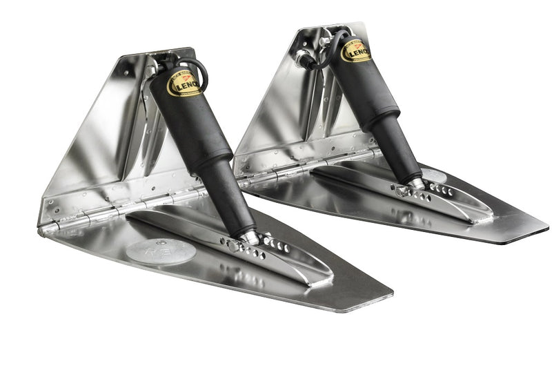 Lenco 18inx12in High Performan Trim Tab Kit 12v Requires Switch