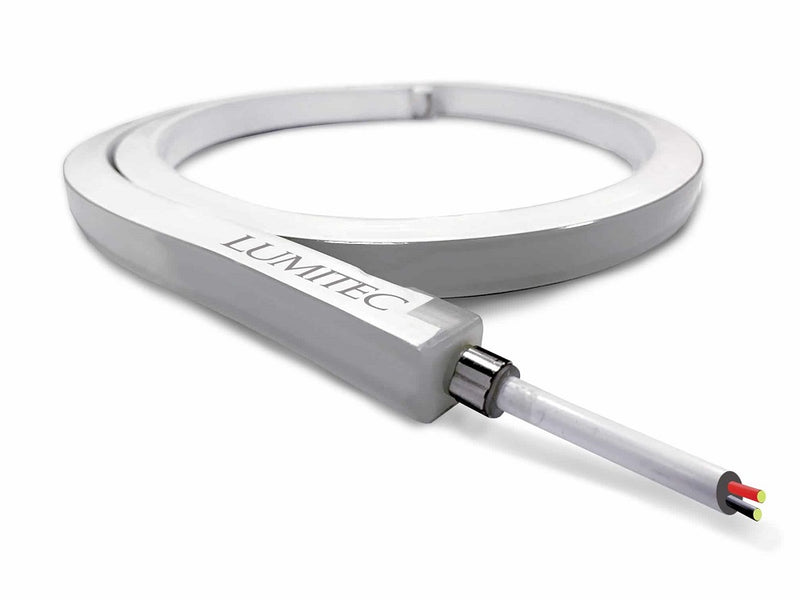 Lumitec Moray Flex Strip Light RGBW 7.5ft 10-14vDC White Finish