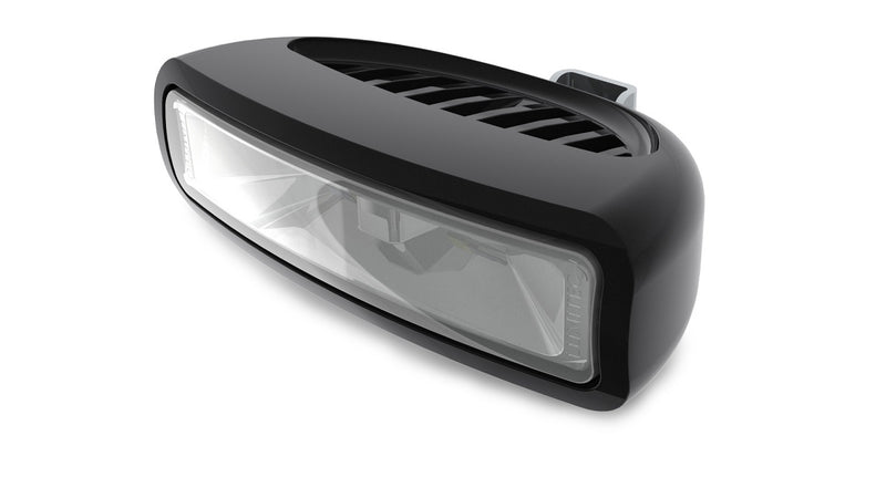 Lumitec Caprera3 Flood Light White/Red LEDfts Dimmable Bracket Mount Black 12/24v