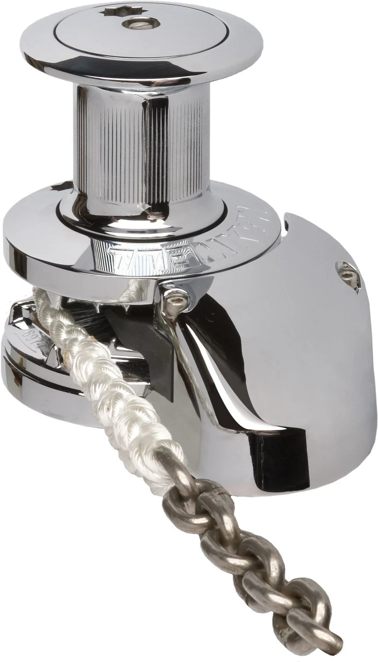 Maxwell RC10-10  Vertical 12v Windlass with Capstan for 3/8in Chain & 5/8in Line