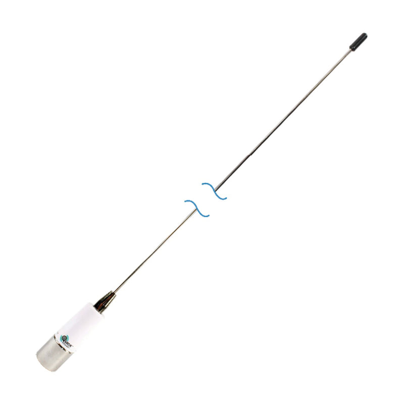 Shakespeare Quick Connect 3ft VHF Antenna Chrome Ferrule