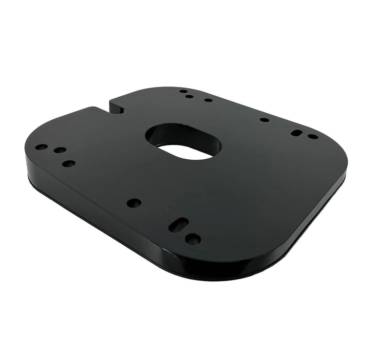 Seaview 4 Degree Wedge Mount Firts Most 18-24in Radar Domes (Black)