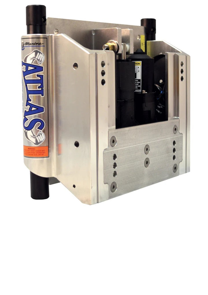 TH Marine Atlas 6in Jack Plate Heavy Duty Hydraulic Polished